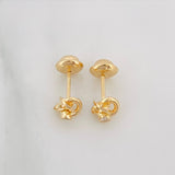 Topos Elice 0.85g / 5mm Oro Amarillo 18K