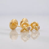 Topos Elice 0.85g / 5mm Oro Amarillo 18K