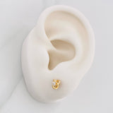 Topos Helice 0.85g / 5mm Oro Amarillo 18K