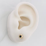 Topos Flor 1.1g / 5.7mm Oro Amarillo 18K