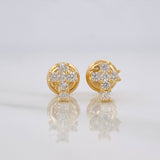 Topos Cruz 0.8g / 2.25mm Oro Amarillo 18K