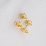 Topos Trebol 0.8g / 5mm Oro Amarillo 18K