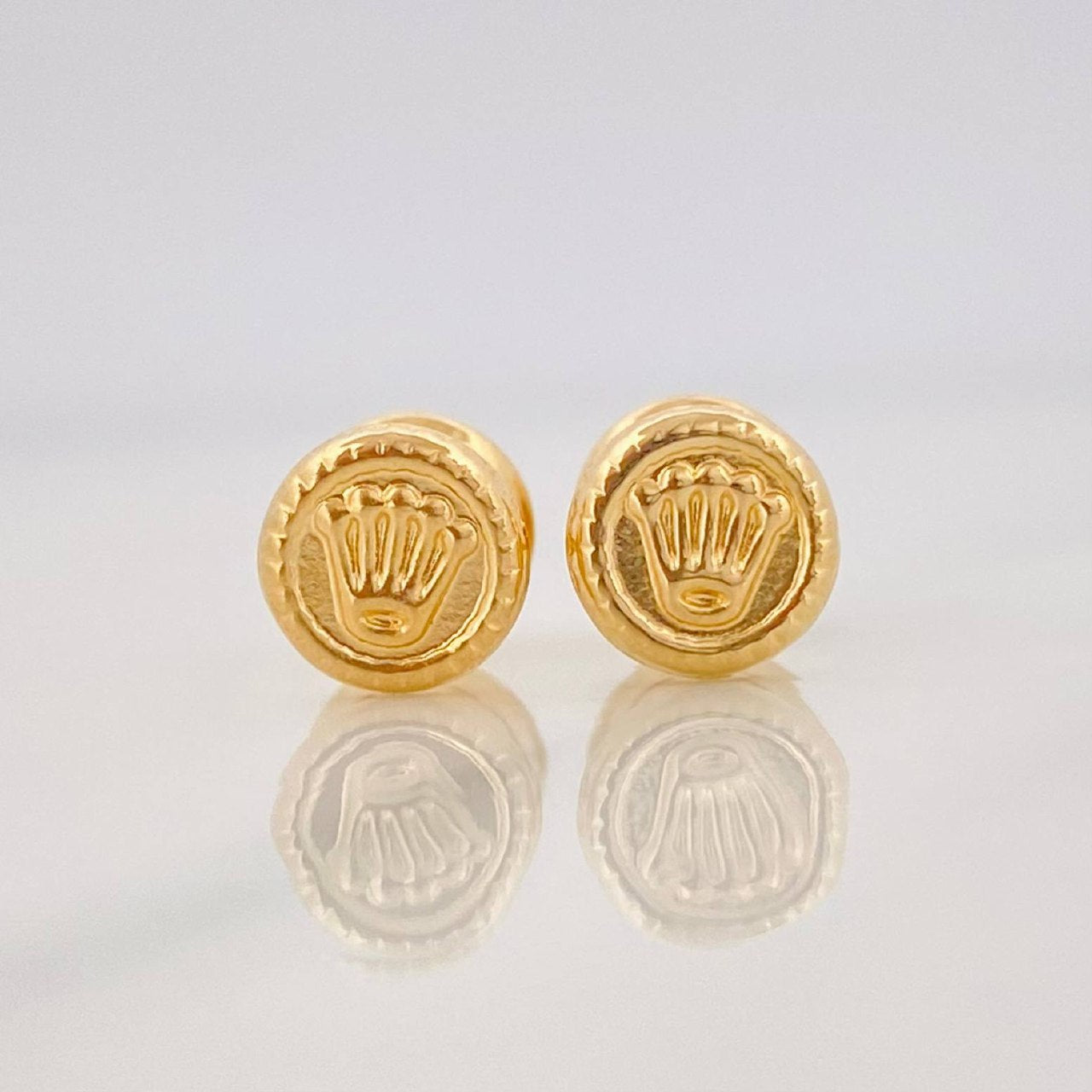 Topos Corona 0.65g / 6mm Oro Amarillo 18K