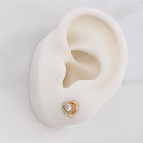 Topos Corazon 0.85g / 7mm Tres Oros 18K