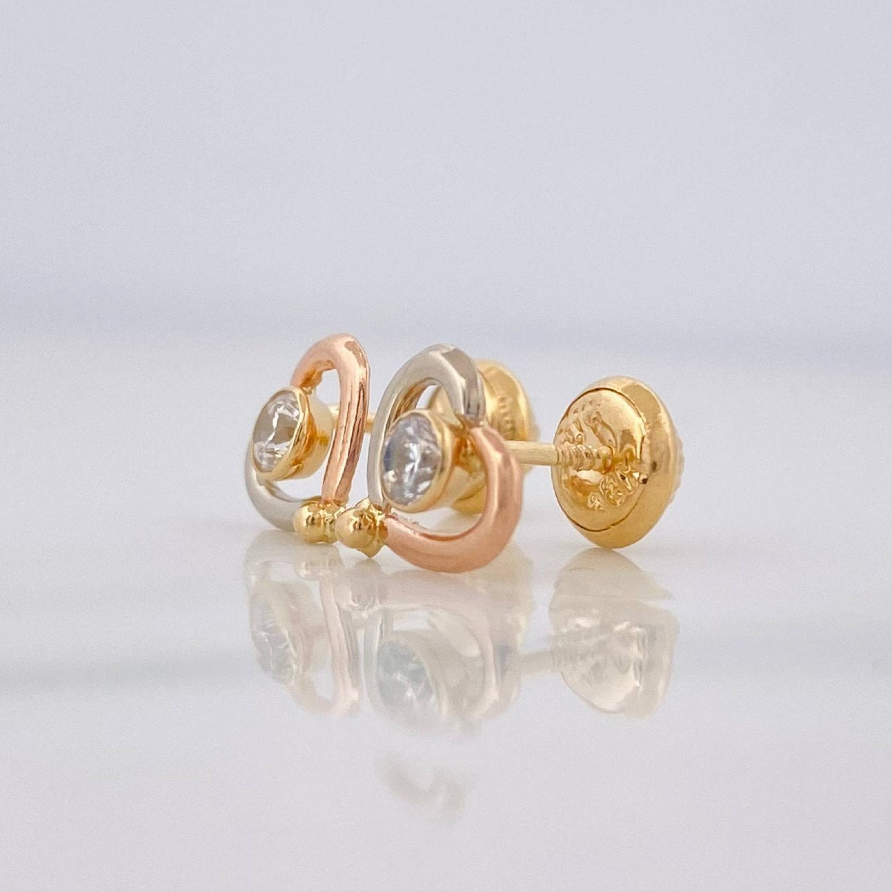 Topos Corazon 0.9g / 7.7mm Tres Oros 18K
