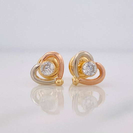 Topos Corazon 0.85g / 7mm Tres Oros 18K