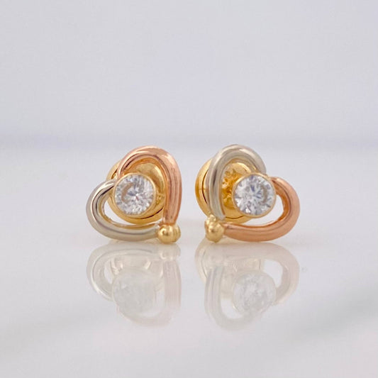 Topos Corazon 0.9g / 7.7mm Tres Oros 18K