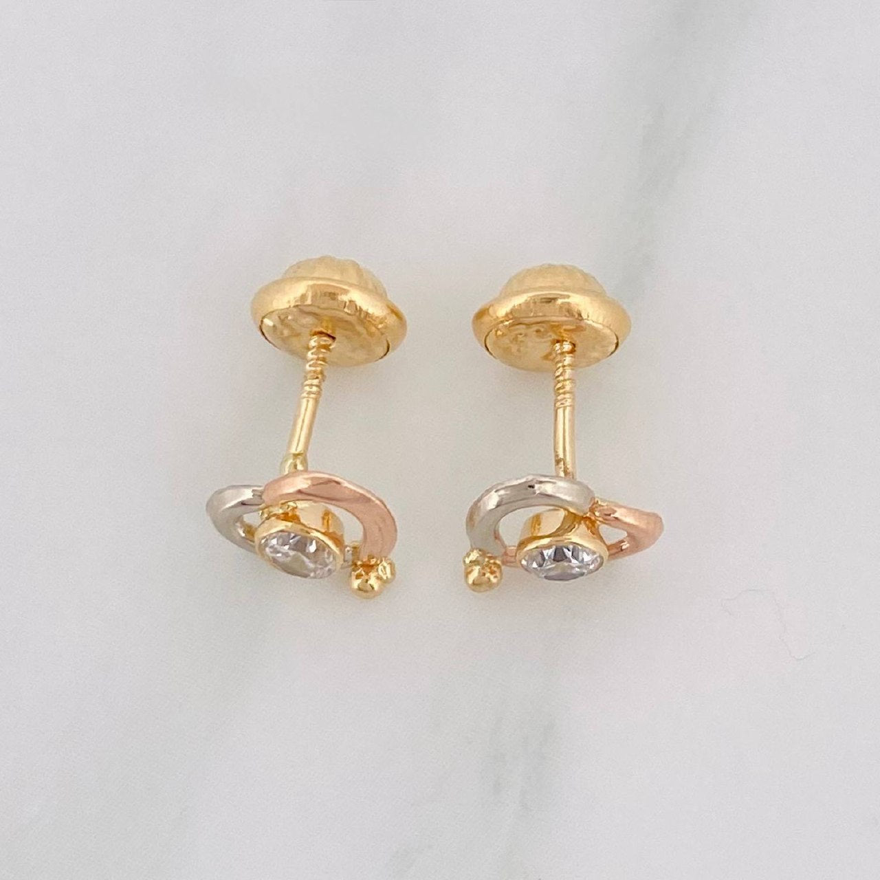 Topos Corazon 0.9g / 7.7mm Tres Oros 18K