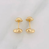 Topos Corazon 0.75g / 7.2mm Oro Amarillo 18K