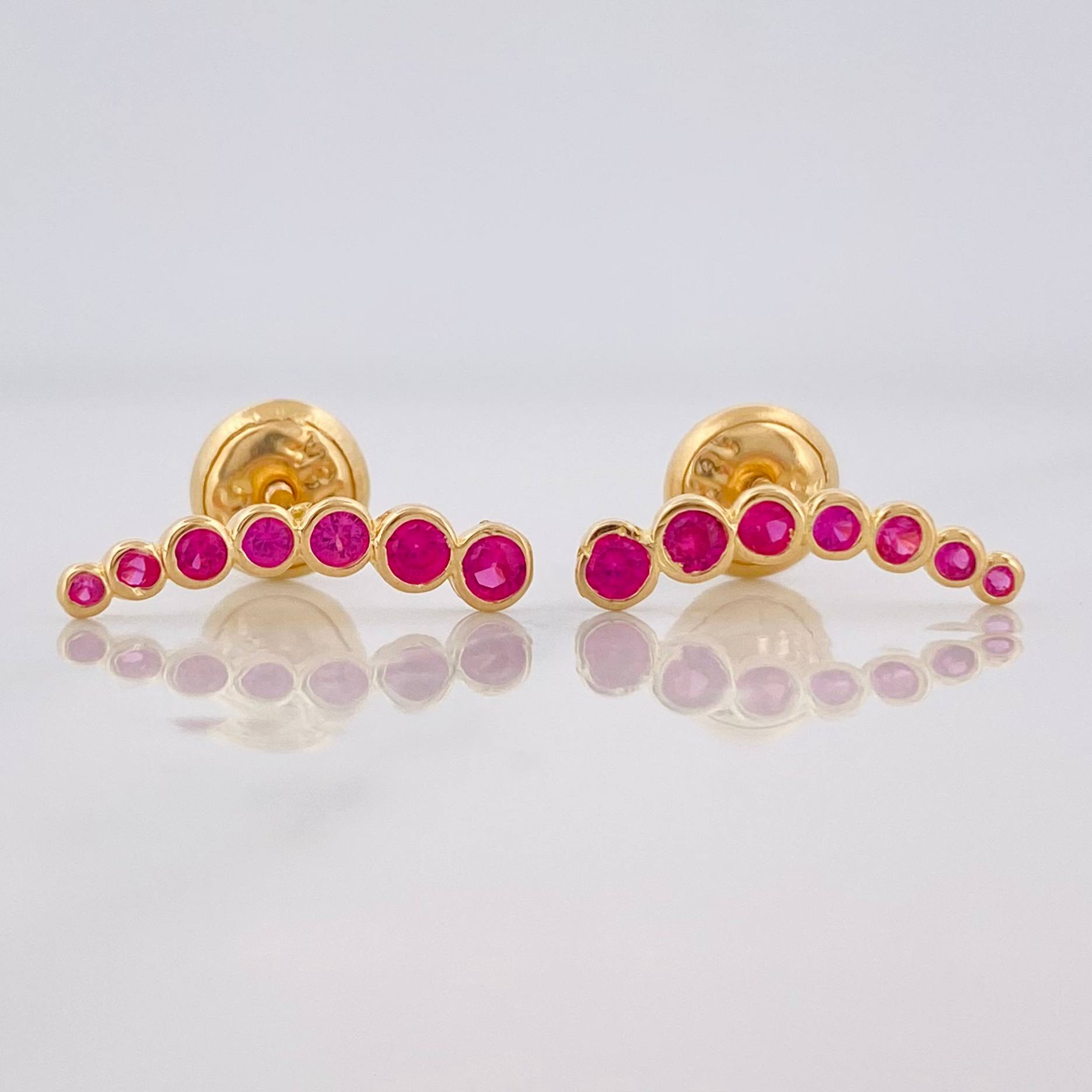 Topos Circulos 0.9g / 3mm Oro Amarillo 18K