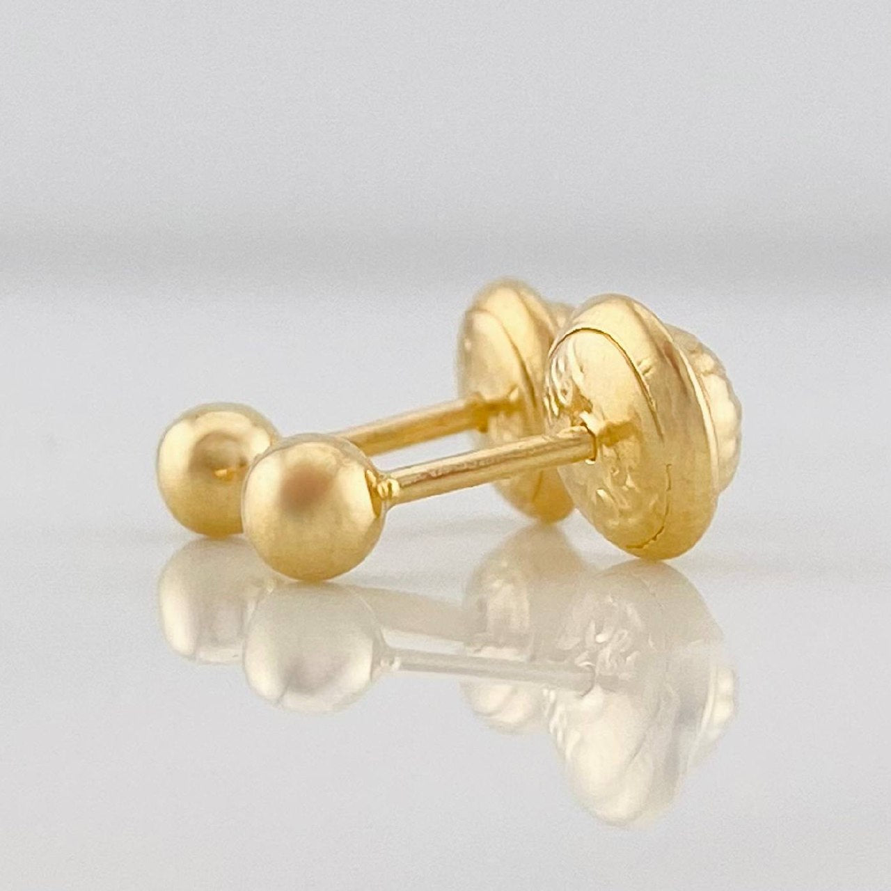 Topos Bola 0.5g / 3mm Oro Amarillo 18K