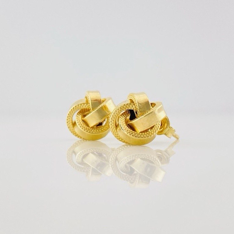 Topos Nudo 1.6g / 9.2mm Oro Amarillo 18K