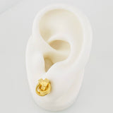 Topos Nudo 1.6g / 9.2mm Oro Amarillo 18K