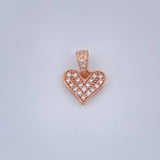 Dije Corazon 1.05gr / 1.3cm / Oro Rosa 18K &