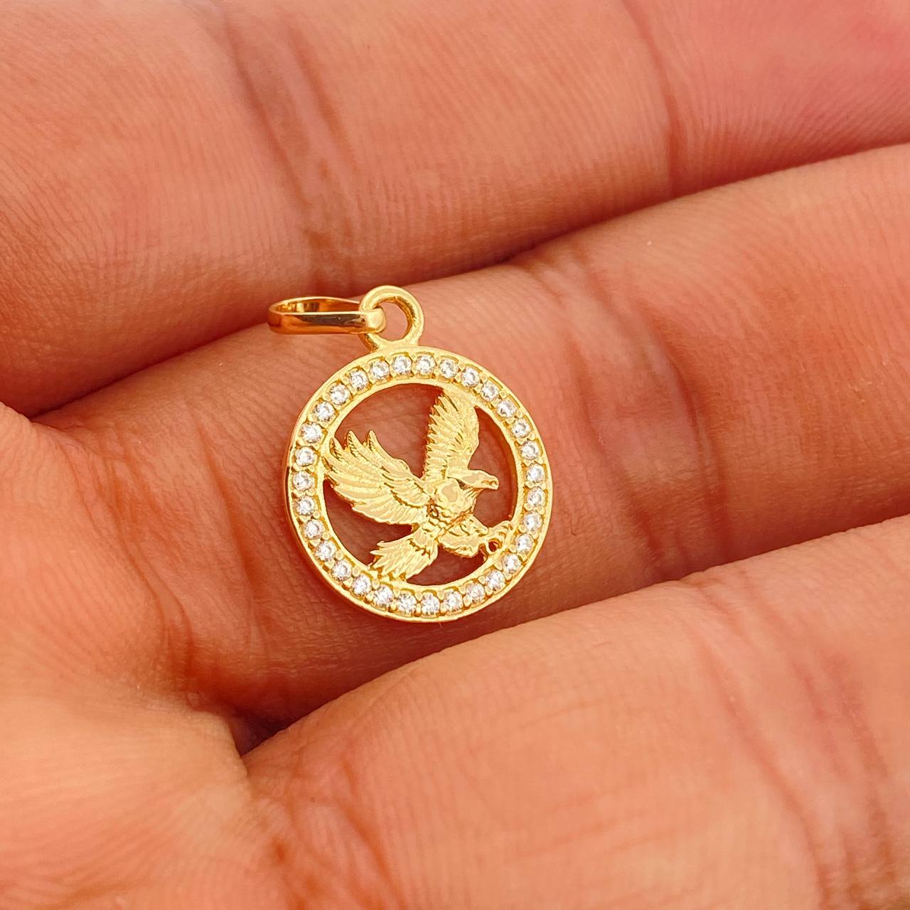 Dije Aguila 1.5gr / 2.1cm / Oro Amarillo 18K &