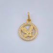 Dije Aguila 1.5gr / 2.1cm / Oro Amarillo 18K &
