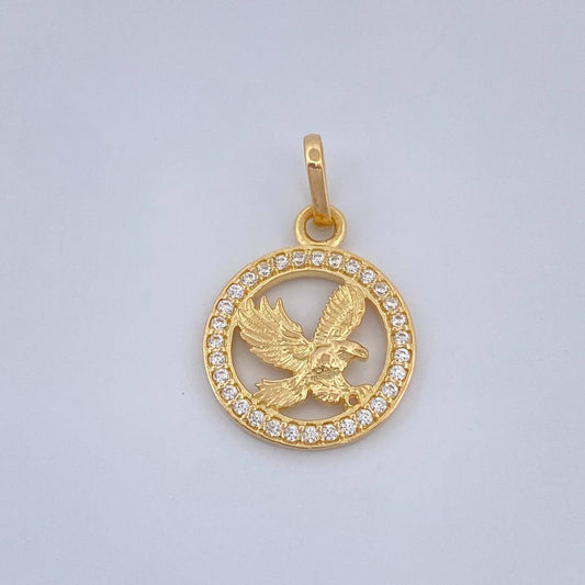 Dije Aguila 1.5gr / 2.1cm / Oro Amarillo 18K &