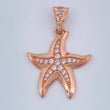 Dije Estrella De Mar 3.4gr / 3.2cm / Oro Rosa 18K &