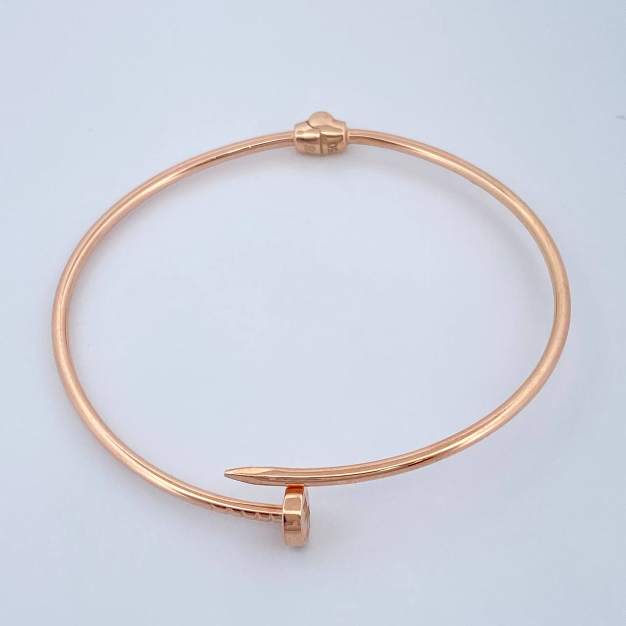 Pulso Aro Clavo 4.9gr / 19cm / Oro Rosa 18K