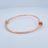 Pulso Aro Clavo 4.9gr / 19cm / Oro Rosa 18K