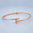 Pulso Aro Clavo 4.65gr / 18cm / Oro Rosa 18K