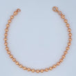 Pulso Militar 6.65gr / 20.4cm / 4mm Oro Rosa +3 18K &