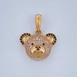 Dije Oso 2.7gr / 2.2cm / Oro Amarillo 18K &