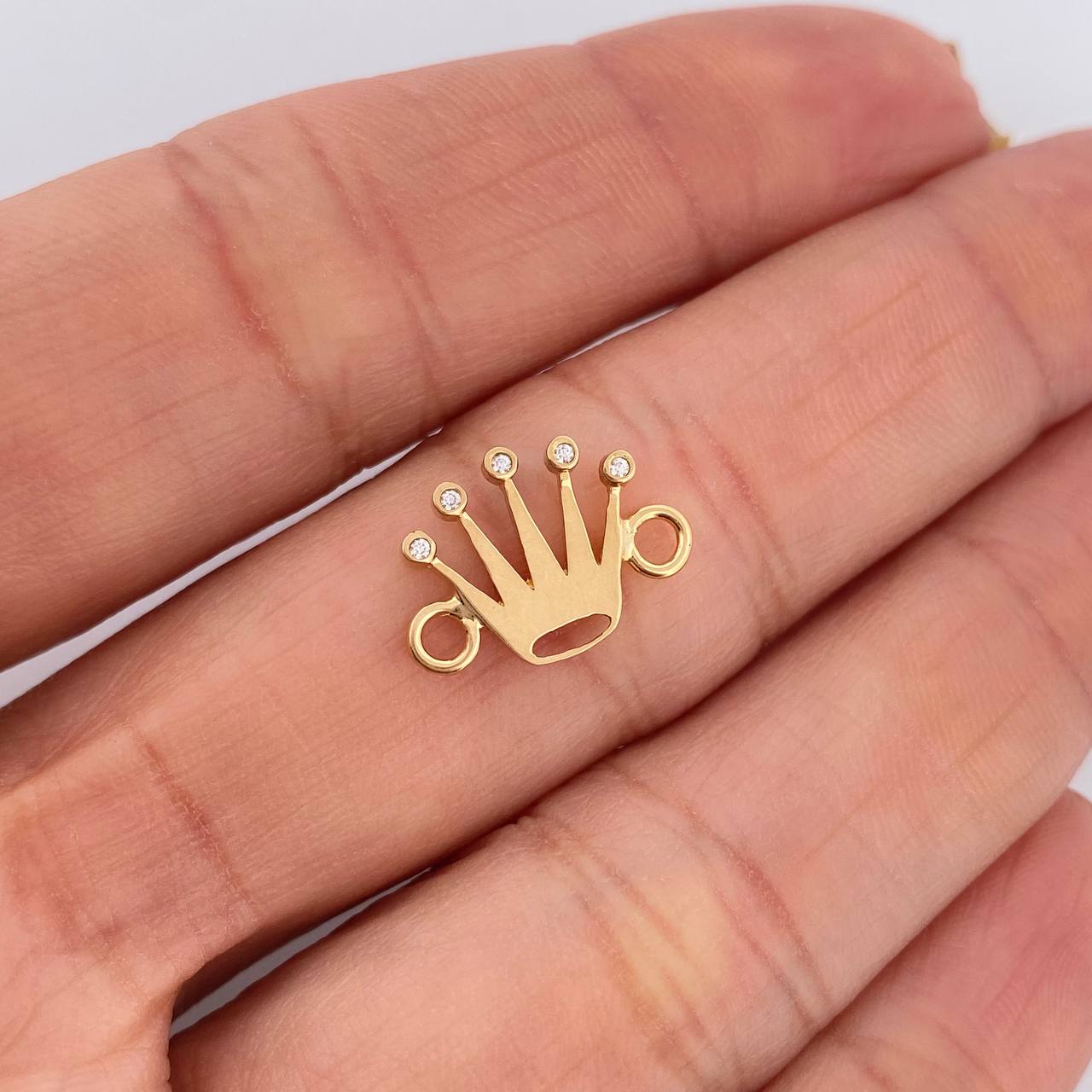 Herraje RX 0.75gr / 1.5cm / Oro Amarillo 18K &
