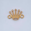 Herraje RX 0.75gr / 1.5cm / Oro Amarillo 18K &