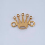 Herraje RX 0.75gr / 1.5cm / Oro Amarillo 18K &