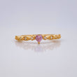 Anillo Churumbela Ojos Corazon 1.8gr / T5 3/4 / Oro Amarillo 18K &