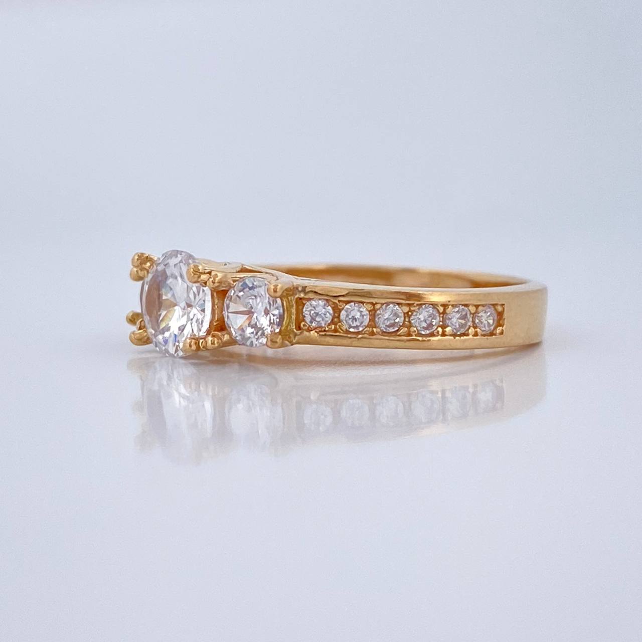 Anillo Churumbela 3.6gr / T6 1/4 / Oro Amarillo 18K &
