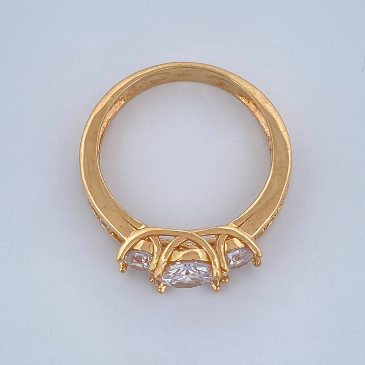Anillo Churumbela 3.6gr / T6 1/4 / Oro Amarillo 18K &