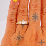 Anillo Churumbela 3.6gr / T6 1/4 / Oro Amarillo 18K &