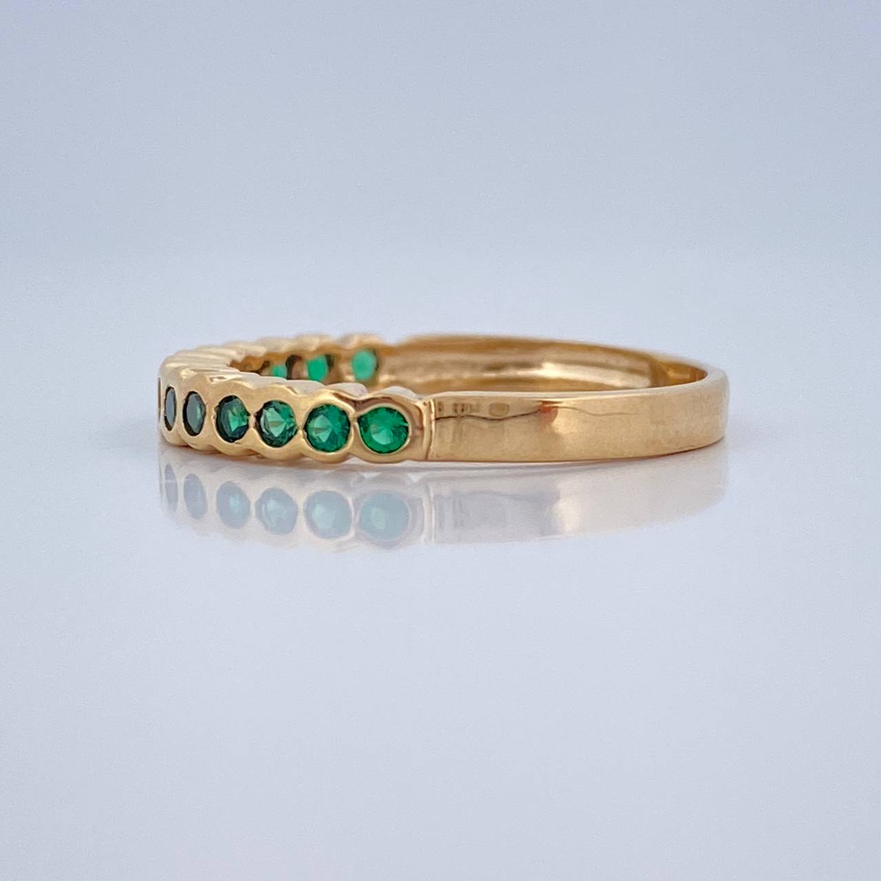 Anillo Burbujas 2.15gr / T7 / Oro Amarillo 18K &