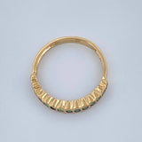 Anillo Burbujas 2.15gr / T7 / Oro Amarillo 18K &