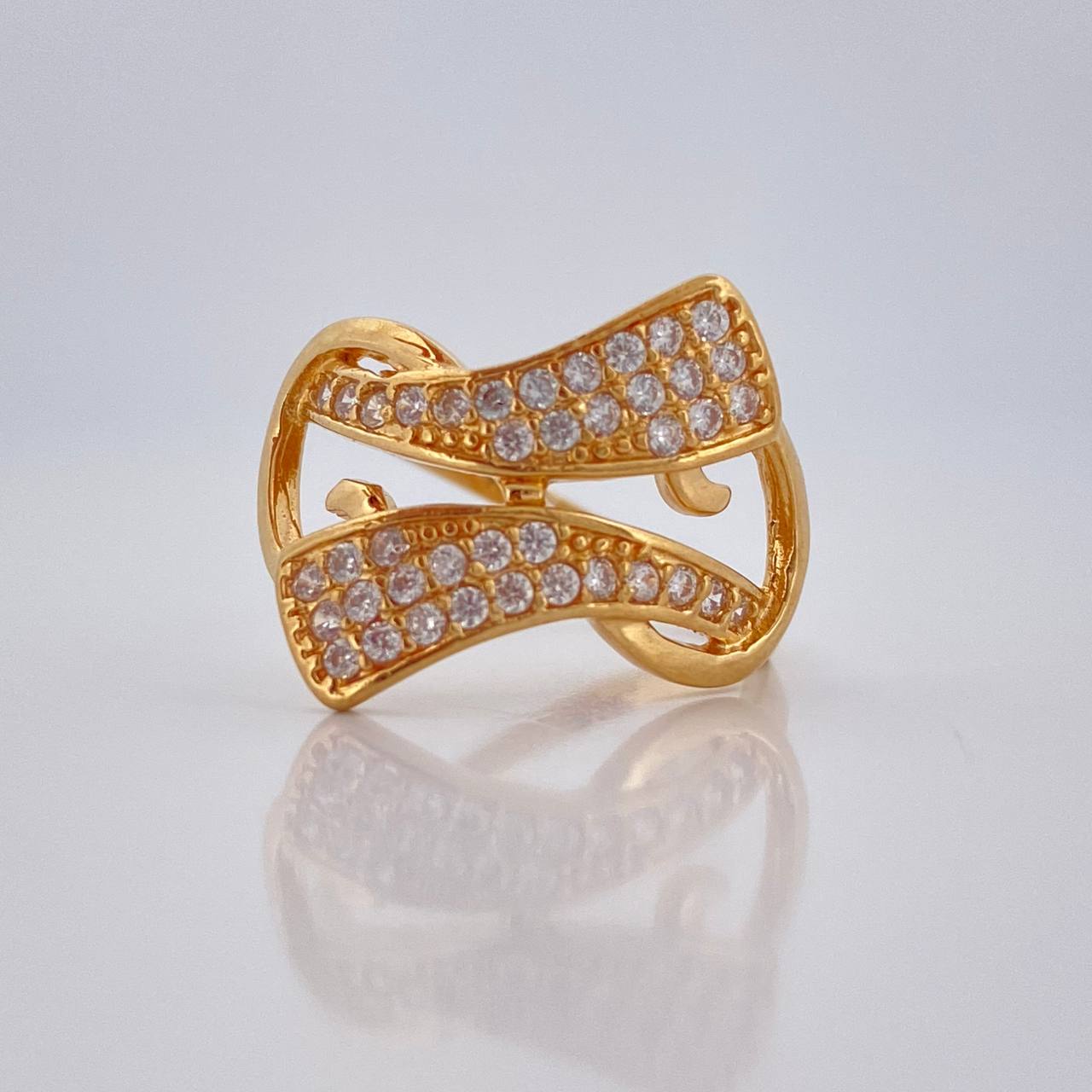 Anillo Liston 3.55gr / T5 1/4 / Oro Amarillo 18K &