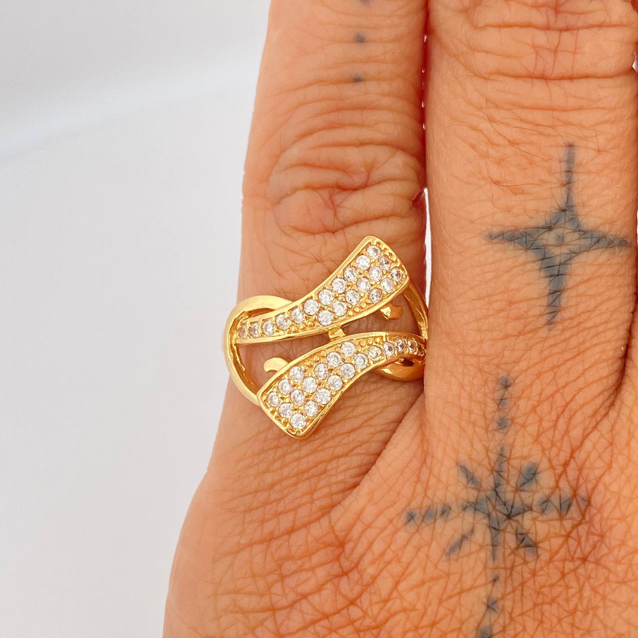 Anillo Liston 3.55gr / T5 1/4 / Oro Amarillo 18K &