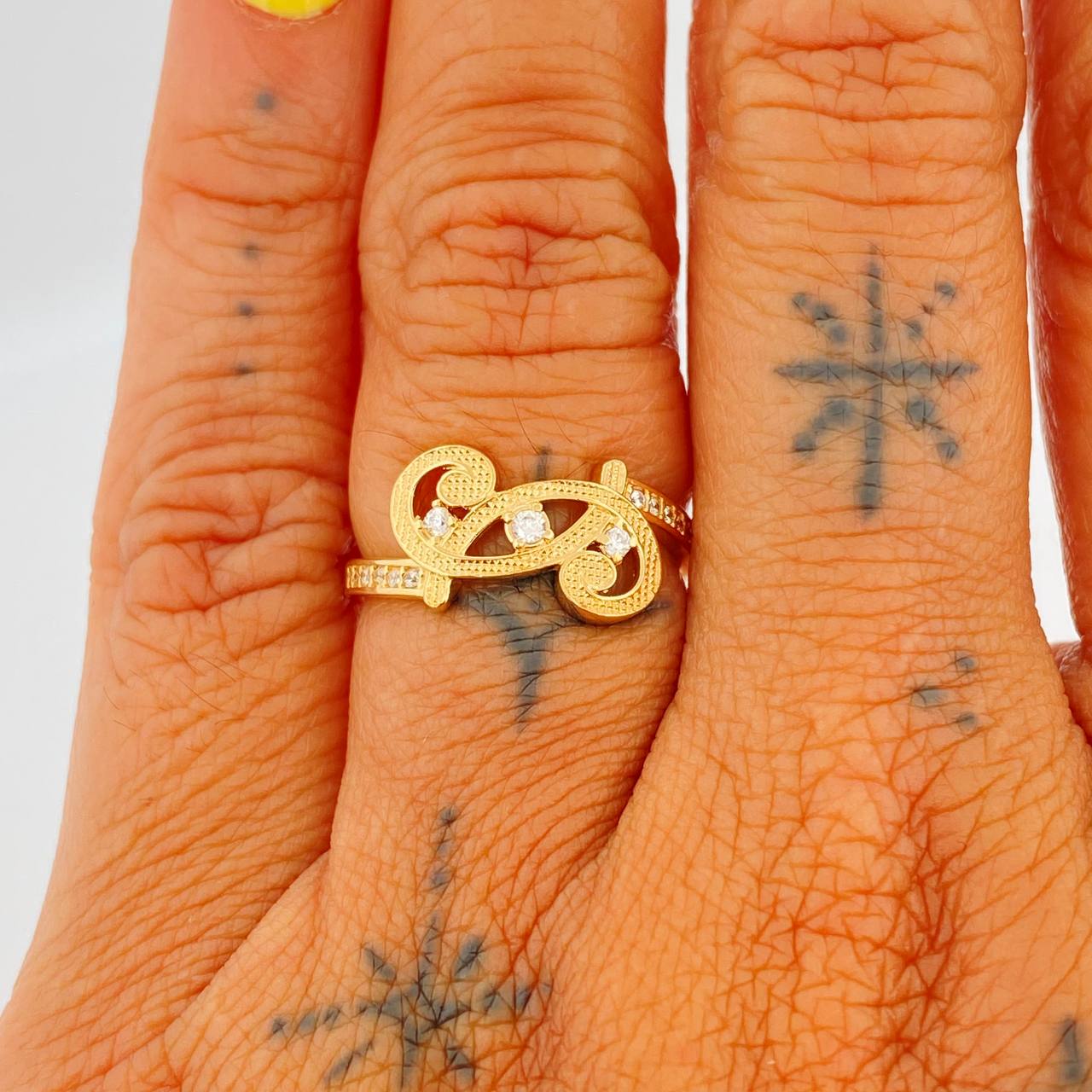 Nota Musical 2.2gr / T6 1/4 / Oro Amarillo 18K &