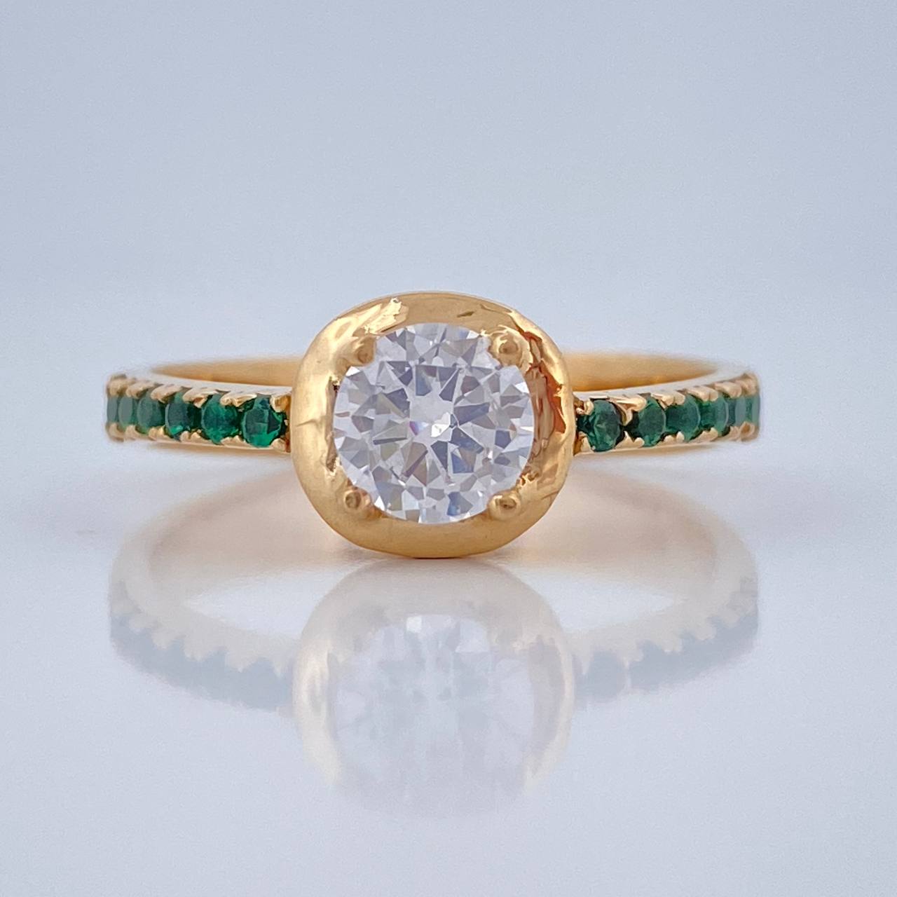 Anillo Churumbela 3.8gr / T7 1/4 / Oro Amarillo 18K &