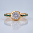 Anillo Churumbela 3.8gr / T7 1/4 / Oro Amarillo 18K &