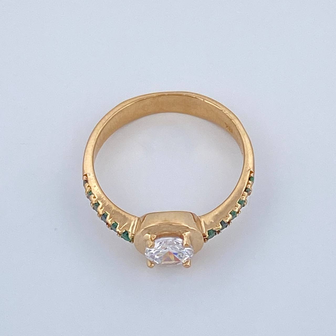 Anillo Churumbela 3.8gr / T7 1/4 / Oro Amarillo 18K &