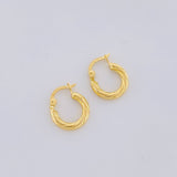 Candongas Arielle 1.25g / 1.5cm Oro Amarillo 18K