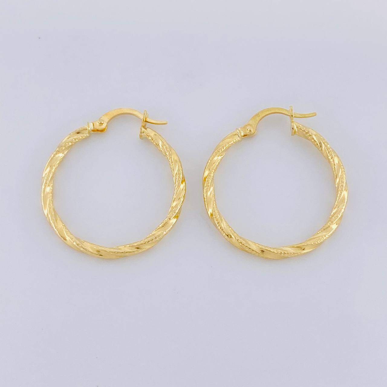 Candongas Sami 1.6g / 2.8cm Oro Amarillo 18K