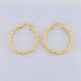 Candongas Sami 1.6g / 2.8cm Oro Amarillo 18K