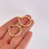 Candongas Sami 1.55g / 2.7cm Oro Amarillo 18K