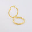 Candongas Espiral 1.3g / 2.3cm Oro Amarillo 18K