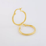 Candongas Espiral 1.3g / 2.3cm Oro Amarillo 18K