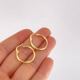 Candongas Espiral 1.3g / 2.3cm Oro Amarillo 18K