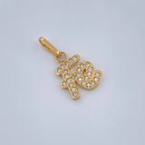 Dije Fe 0.95gr / 1.8cm / Oro Amarillo 18K &